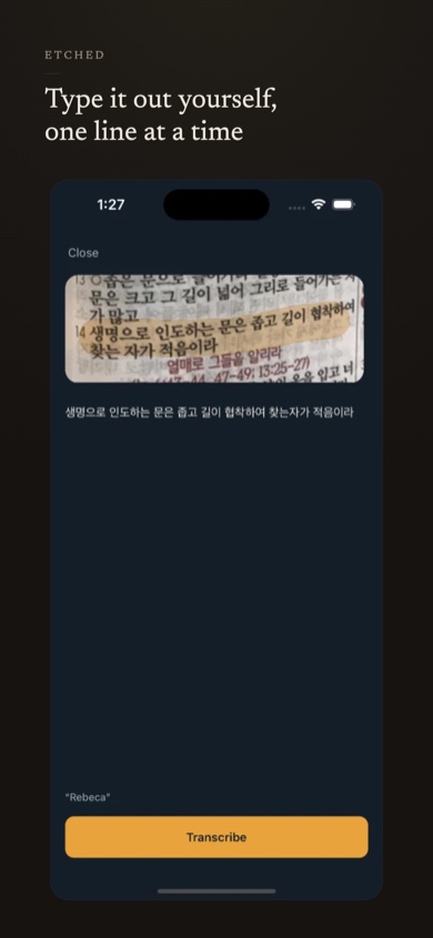Etched screenshot 4
